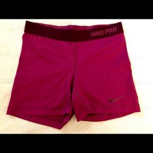 Nike spandex shorts